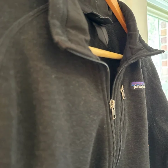 Patagonia Better Sweater 1/4-Zip Fleece Jacket - Men's Medium in Black